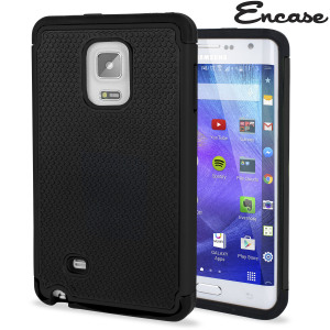 Protect your Samsung Galaxy Note Edge from bumps and scrapes with this black tough case. Comprised of an inner TPU case and an outer impact-resistant exoskeleton, this case provides robust protection and supreme styling.