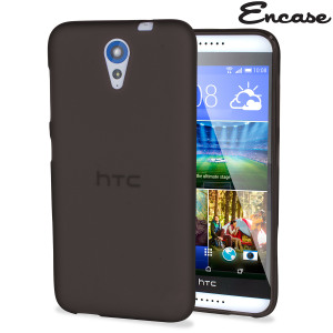 Keep your HTC Desire 620 protected from damage with the durable and attractive smoke black gel silicone TPU case by FlexiShield.