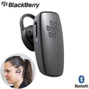 Official BlackBerry HS250 Universal Bluetooth Headset - Black