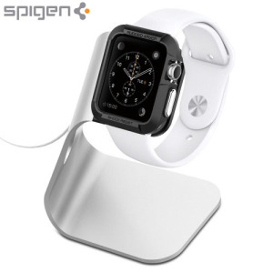 Support de recharge Apple Watch 2 / 1 Spigen S330 Aluminium