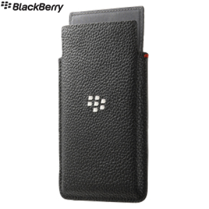 Hand crafted and finished in genuine leather with a soft inner lining, the BlackBerry Leap Leather Pocket offers full protection from scratches and bumps.