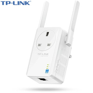 TP-LINK 300Mbps WiFi Range Extender with AC Passthrough - White