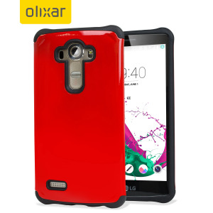 Give your LG G4 optimum drop protection with this incredibly sleek and impact-resistant ArmourLite case in red from Olixar.