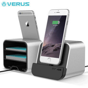 Base de Carga Verus i-Depot iPhone / iPad - Plateada