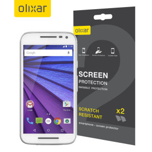 Protector de Pantalla Motorola Moto G 3ª Gen Olixar - Pack de 2