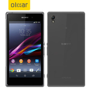 Funda Sony Xperia Z1 FlexiShield - Negro ahumado