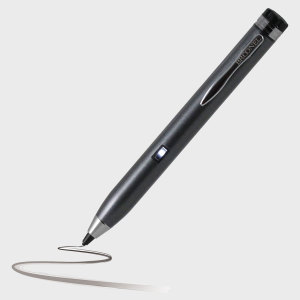 The Broonel Silver Pro Works Active Stylus Pen in grey delivers an experience so close to writing with an actual pen that you'll actually forget you're using a stylus. It's compatible with all iOS, Android and Windows devices that have touchscreens.