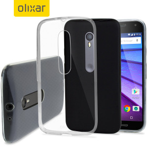 FlexiShield Ultra-Thin Motorola Moto G 3rd Gen Gel Case - 100% Clear