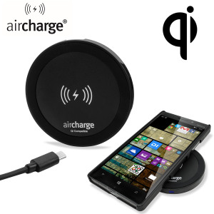 Chargeur sans fil Aircharge Qi Travel avec Prise UE