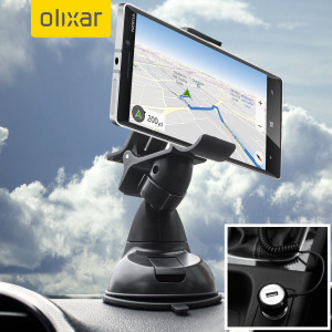 Essential items you need for your smartphone during a car journey all within the Olixar DriveTime In-Car Pack. Featuring a robust one-handed phone car mount and car charger with additional USB port for your Microsoft Lumia 930.