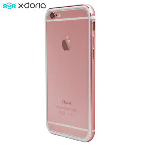 X-Doria Bump Gear iPhone 6S Plus Bumper Case - Rose Gold