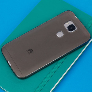 FlexiShield Huawei G8 Gel Case - Smoke Black
