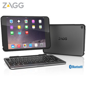 The Zagg slim book can take your iPad Mini 4 to the next level with this detachable case and wireless Bluetooth UK keyboard.