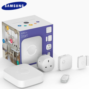 Make your home 'smart' with the SmartThings Starter Kit from Samsung. With the ability to monitor, control and secure your home from anywhere, the SmartThings Starter Kit is perfect to create your smart home.
