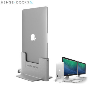 This premium quality metal vertical docking station for the Apple MacBook Pro 15" with Retina Display turns your laptop into a desktop and media center PC with access to all of your computer's features.