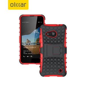 Coque Nokia Lumia 550 ArmourDillo Hybrid - Rouge