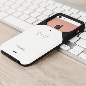 aircharge MFi Qi iPhone 5S / 5 Wireless Charging Case - White
