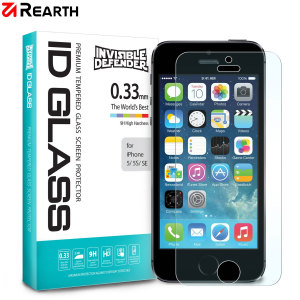 Rearth Invisible Defender iPhone SE Tempered Glass Screen Protector