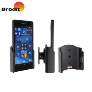 Use your Microsoft Lumia 950 safely in your vehicle with this small, neat and discreet Brodit Passive holder, complete with tilt swivel.