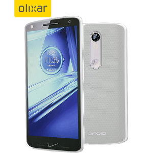 Custom moulded for the Motorola Droid Turbo 2, this frost white FlexiShield gel case provides slim fitting and durable protection against damage.