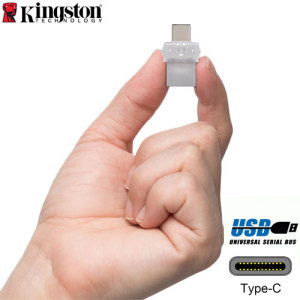 Backup, store and share your favourite photos, videos and music between USB Type-C and standard USB devices with the 32GB Kingston DataTraveler USB Memory Stick.
