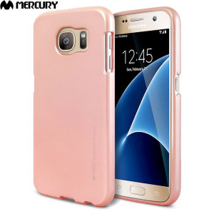 A premium gel case for your Galaxy S7. The Mercury Goospery Jelly features a superb metallic rose pink gloss UV finish and robust high quality TPU gel material that will take all the knocks and look fabulous while doing so.
