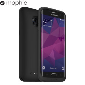 Mophie Juice Pack Samsung Galaxy S7 Edge Wireless Battery Case - Black