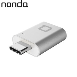 Nonda USB-C to USB 3.0 Mini Adapter - Silver