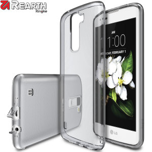 Protect the back and sides of your LG K7 with this incredibly durable and crystal backed Air Case by Ringke.