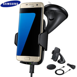 Wirelessly charge your Qi-enabled Samsung Galaxy S7 Edge in-car, with this wireless charging car holder. Securely position your S7 Edge in either portrait or landscape all while enjoying convenient and efficient Qi wireless charging.