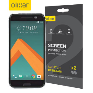 Protector de Pantalla HTC 10 Olixar - Pack de 2