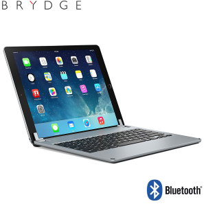 This durable highly stylish Brydge iPad aluminium Bluetooth keyboard case in space grey lets you type faster, while at the same time protecting your iPad Pro 12.9" and also features backlit keys.