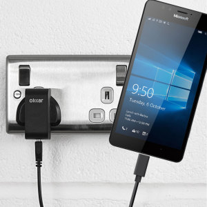 Olixar High Power Microsoft Lumia 950 USB-C Mains Charger & Cable