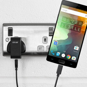 Charge your OnePlus 2 and any other USB device quickly and conveniently with this compatible 2.4A high power USB-C UK charging kit. Featuring a UK wall adapter and USB-C cable.