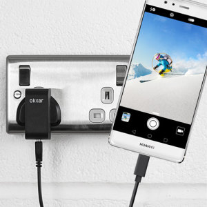 Charge your Huawei P9 Plus and any other USB device quickly and conveniently with this compatible 2.4A high power USB-C UK charging kit. Featuring a UK wall adapter and USB-C cable.