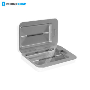 Introducing the PhoneSoap 2.0 phone sanitiser and phone charger. Featuring UV lights, PhoneSoap 2.0 cleanses your phone from bacteria and viruses, while also having the capability of charging your phone at the same time.
