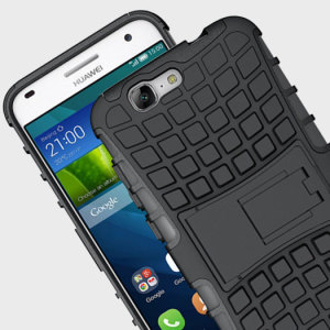 Protect your Huawei Ascend G7 from bumps and scrapes with this black ArmourDillo case. Comprised of an inner TPU case and an outer impact-resistant exoskeleton, the ArmourDillo not only offers sturdy and robust protection, but also a sleek modern styling.