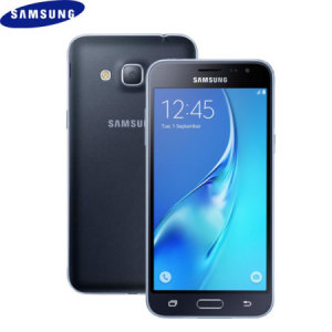 Unlocked 8GB Samsung Galaxy J3 2016 in black. With a 5 inch display featuring a 720 x 1280 resolution, 8MP camera and running Android 5.1 - this Samsung smartphone is ready for anything you can throw at it!