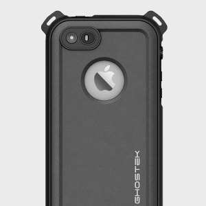 Shield your precious iPhone SE on both land and at sea with the extremely tough, yet incredibly stylish Nautical Series Waterproof case from Ghostek in black. Protecting your iPhone from depths of up to 1 meter for up to 30 minutes.
