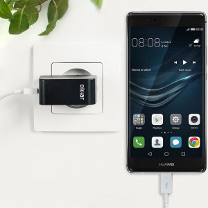 Chargez votre Huawei P9 Plus ou n'importe quel autre appareil de type USB avec rapidité et simplicité grâce à ce chargeur secteur haute puissance de 2.4A. Ce kit comprend un chargeur secteur EU et un câble Micro USB vers USB.