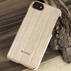 La coque Mozo Wood chêne clair en bois véritable a été conçue afin de préserver tout l'esthétisme de l'iPhone 7, y compris sa finesse. Elle lui offre une grande protection et un look unique très élégant.