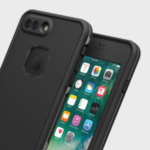 Make your phone waterproof and experience the freedom to surf, sing in the shower, ski, snowboard, work on construction sites and have true iPhone 7 Plus freedom anywhere you go with the LifeProof Fre case in black!