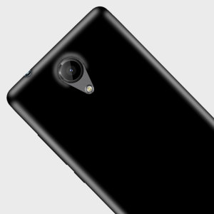 Custom moulded for the Wiko U Feel Lite, this black Olixar FlexiShield case provides slim fitting and durable protection against damage.