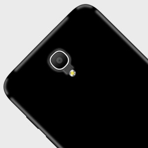 Custom moulded for the Alcatel POP 4, this solid black Olixar FlexiShield case provides slim fitting and durable protection against damage.