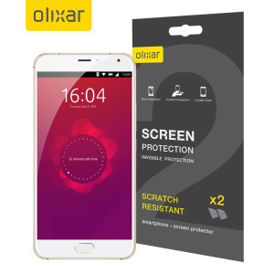 Olixar Meizu Pro 5 Screen Protector 2-in-1 Pack