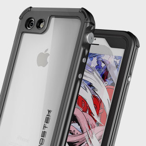 Equip your iPhone 7 with the most extreme and durable protection around! The black Ghostek Atomic 3.0 is completely waterproof and provides rugged drop protection with it's HD scratch resistant screen protector, whilst keeping the phone slim.