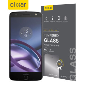 This Olixar ultra-thin tempered glass screen protector for the Motorola Moto Z Play offers toughness, high visibility and sensitivity all in one package.