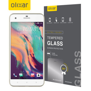 This ultra-thin tempered glass screen protector for the HTC Desire 10 Pro from Olixar offers toughness, high visibility and sensitivity all in one package.