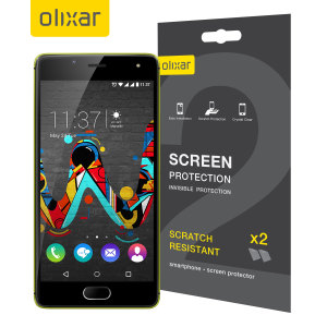 Olixar Wiko U Feel Screen Protector 2-in-1 Pack