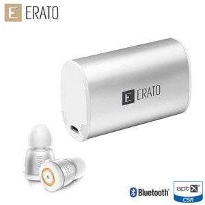 Featuring a unique design, the Erato Apollo 7 Bluetooth earphones in Liquid Silver are one of the lightest on the market and offer a truly wireless listening experience.